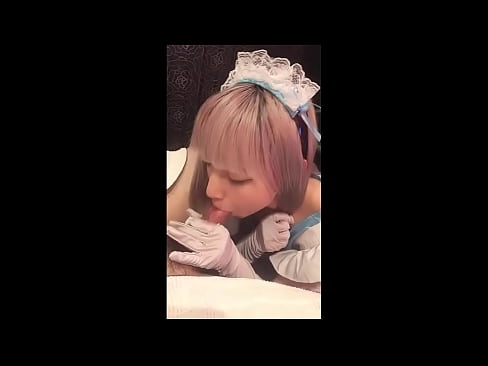 ❤️ Японы шүтээн [маюка], Францын үйлчлэгчийн хувцас, 1-р хэсэг, лосьоноор дарж, хөхрөх ️ Шударга гэдсээр видео манайд ❌️